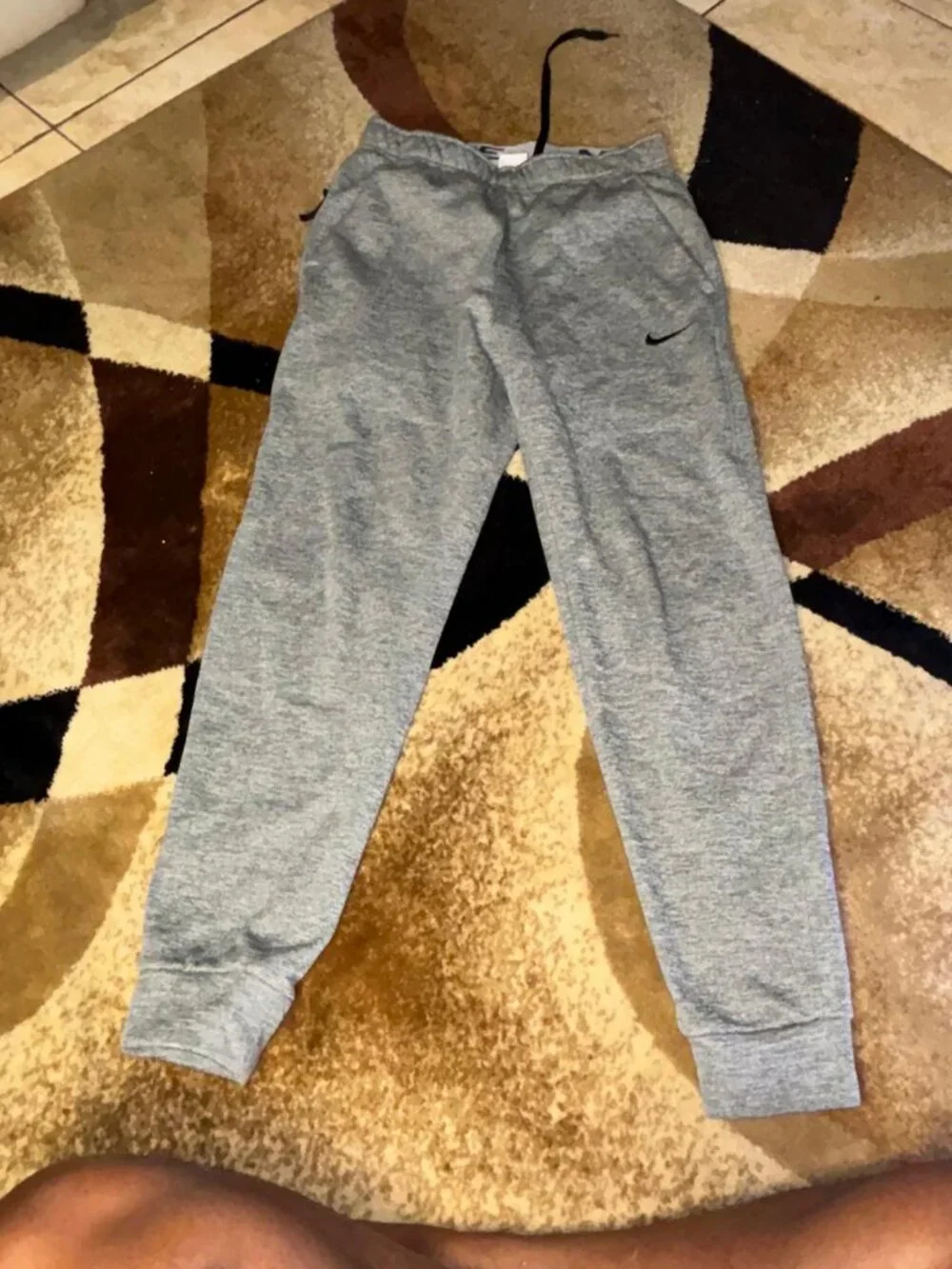 Nike Therma-Fit Sweatpants Men's Size Small Grey